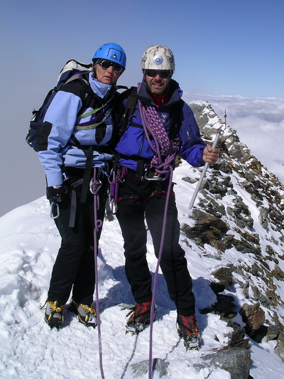 Auf dem Matterhorn